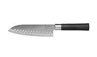 Нож кухонный из нержавеющей стали 17 см сантоку