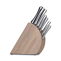 Набор кухонных ножей из нержавеющей стали и дерева 8 предметов