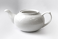 Заварочный чайник без крышки фарфоровый 900 мл