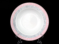 Набор глубоких (суповых) фарфоровых тарелок 22 см