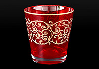 Набор бокалов для виски из богемского стекла (стаканы) 330 мл
