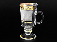 Набор чашек для глинтвейна из богемского стекла 220 мл