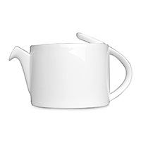 Заварочный чайник с крышкой фарфоровый 400 мл