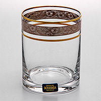 Набор бокалов для воды из богемского стекла (стаканы) 320 мл