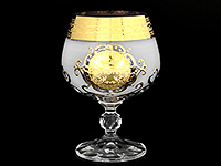 Набор бокалов из богемского стекла для бренди и коньяка 250 мл