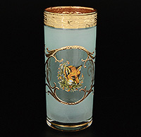 Бокал для воды (стакан) из богемского стекла 300 мл