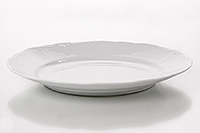 Набор фарфоровых тарелок 22 см