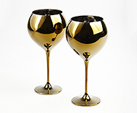 Набор бокалов для красного вина из богемского стекла (фужеры) 640 мл