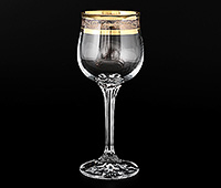 Набор бокалов для вина из стекла (фужеры) 190 мл