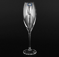 Набор бокалов для шампанского из стекла (фужеры) 290 мл
