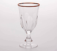 Набор бокалов для вина из богемского стекла (фужеры) 240 мл