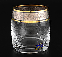 Набор бокалов для воды из богемского стекла (стаканы) 290 мл