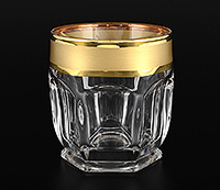 Набор бокалов для виски из богемского стекла (стаканы) 250 мл