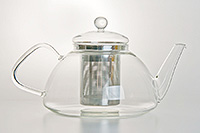 Заварочный чайник с ситом стеклянный 1200 мл