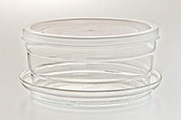 Набор форм для выпекания стеклянная (Формы для запекания) 500 мл круглая