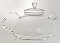 Заварочный чайник с крышкой стеклянный 1200 мл
