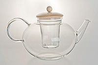 Заварочный чайник с ситом стеклянный 2000 мл