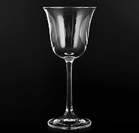 Набор бокалов для вина из богемского стекла (фужеры) 130 мл