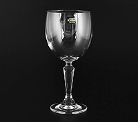 Набор бокалов для вина из стекла (фужеры) 275 мл