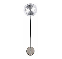 Часы настенные c маятником из металла 150x30,5х4,5 см