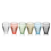 Набор бокалов для воды из пластика (стаканы) 510 мл