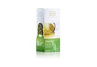 Зеленый чай ароматизированный в пакетиках 15 шт в бумажной упаковке