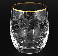 Набор бокалов для виски из богемского стекла (стаканы) 300 мл