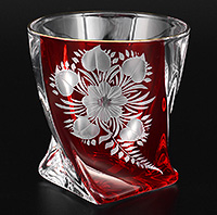 Набор бокалов для виски из богемского стекла (стаканы) 320 мл