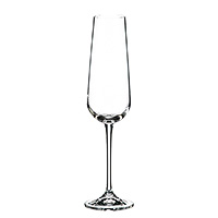 Набор бокалов для шампанского из богемского стекла (фужеры) 220 мл