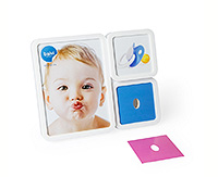 Рамка для фотографий детская пластиковая 24x19,4x3 см