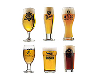 Набор бокалов для пива из стекла (Набор пивных бокалов)