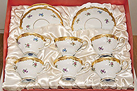Подарочный чайный набор фарфоровый 18 предметов