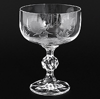 Набор креманок для мартини из богемского стекла 200 мл
