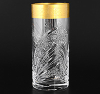 Набор бокалов для воды из богемского стекла (стаканы) 380 мл