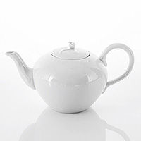 Заварочный чайник с крышкой фарфоровый 950 мл