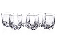 Набор бокалов для виски из стекла (стаканы) 400 мл