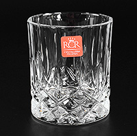 Набор бокалов для виски из стекла (стаканы) 210 мл