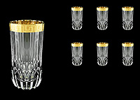 Набор бокалов для воды из стекла (стаканы) 400 мл