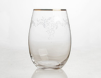 Набор бокалов для воды из богемского стекла (стаканы) 560 мл