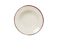 Тарелка глубокая (суповая) фарфоровая 29×3 см