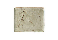 Блюдо прямоугольное сервировочное фарфоровое (Прямоугольник) 33x27х1,5 см