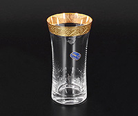 Набор бокалов для воды из богемского стекла (стаканы) 340 мл