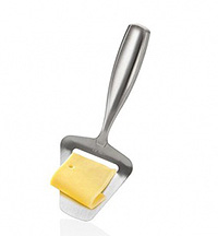 Слайсер для полутвердых и твердых сыров из нержавеющей стали 21,5x6,5x1,5 см
