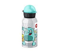 Бутылка детская питьевая из пластика и алюминия 400 мл