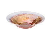 Блюдо круглое сервировочное стеклянное (Круг) 36 см