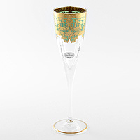 Набор бокалов для шампанского из стекла (фужеры) 170 мл