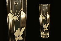 Ваза для цветов (цветочница) из стекла 40,5 см