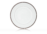 Тарелка из костяного фарфора 27 см обеденная