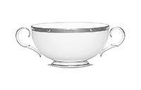 Тарелка для супа из костяного фарфора (Бульонница) 210 мл