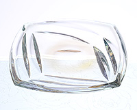 Конфетница из стекла (Ваза для конфет) 18 см